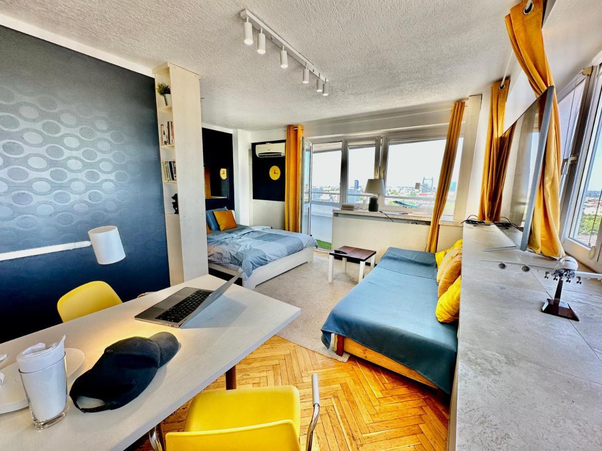 Sun Clima/Ac Metro X2 Fast Wifi 500 Mbs 70'Tv Netflix Appletv Hbo Lejlighed Warszawa Eksteriør billede