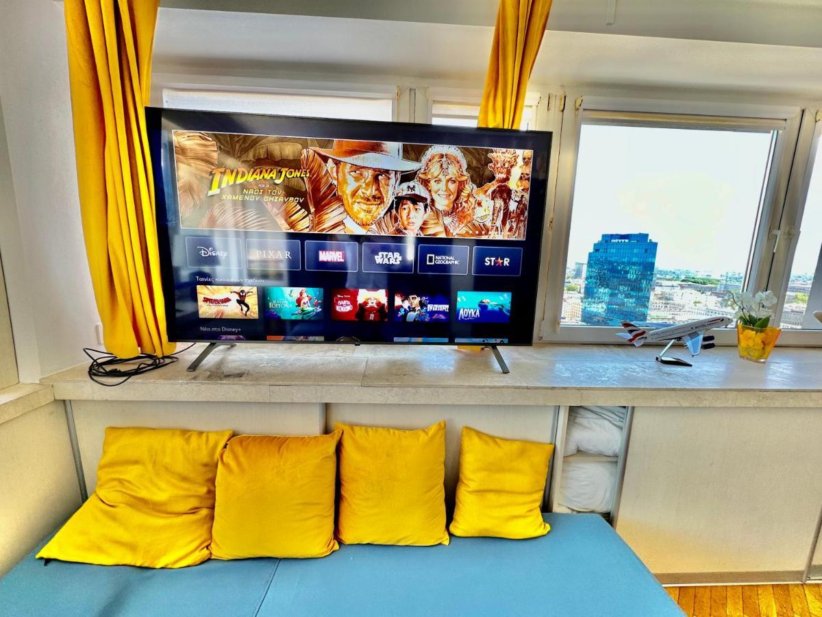 Sun Clima/Ac Metro X2 Fast Wifi 500 Mbs 70'Tv Netflix Appletv Hbo Lejlighed Warszawa Eksteriør billede