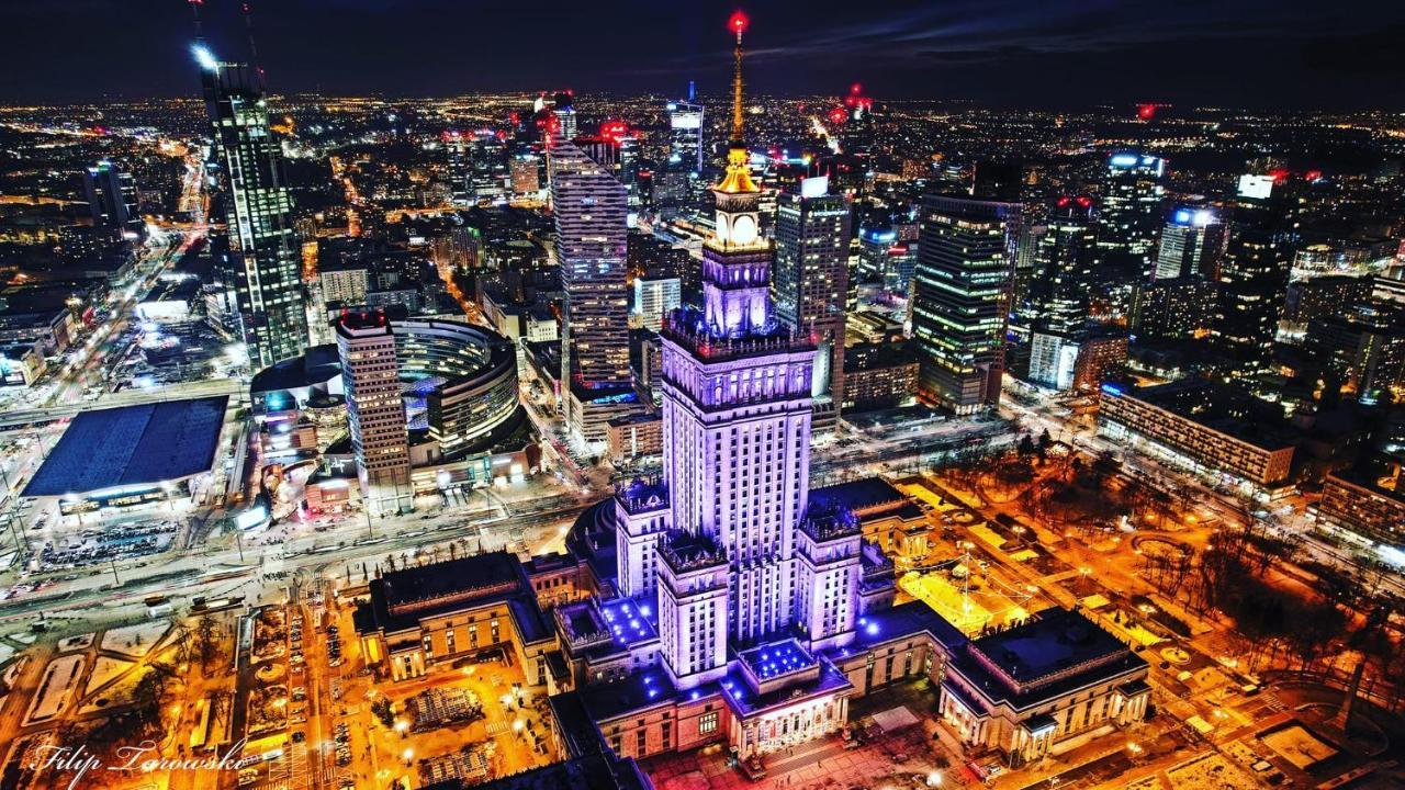 Sun Clima/Ac Metro X2 Fast Wifi 500 Mbs 70'Tv Netflix Appletv Hbo Lejlighed Warszawa Eksteriør billede
